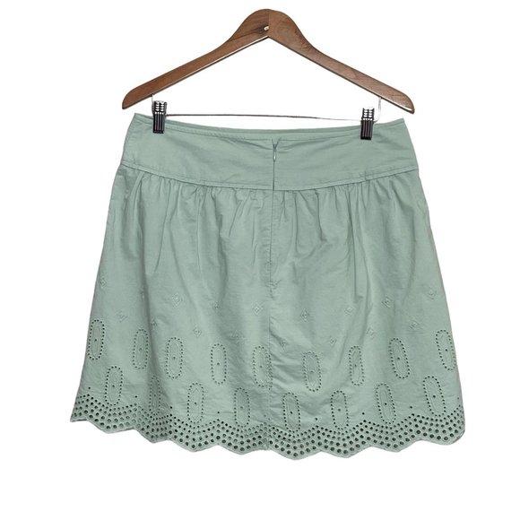 loft  skirt pistachio color size 10 - Picture 4 of 8